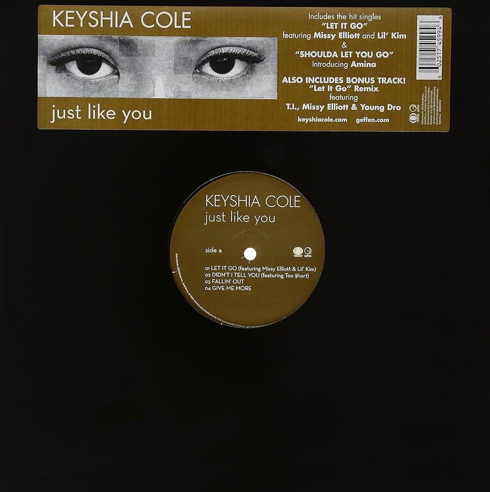 Keyshia Cole Just Like You キーシャコールLPレコード Keyshia Cole Just Like You キーシャコールLPレコード